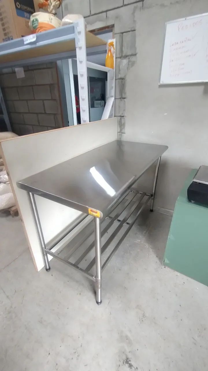 MESA DE MANIPULAÇÃO INOX 1.50 METRO IMECA  - Foto 5