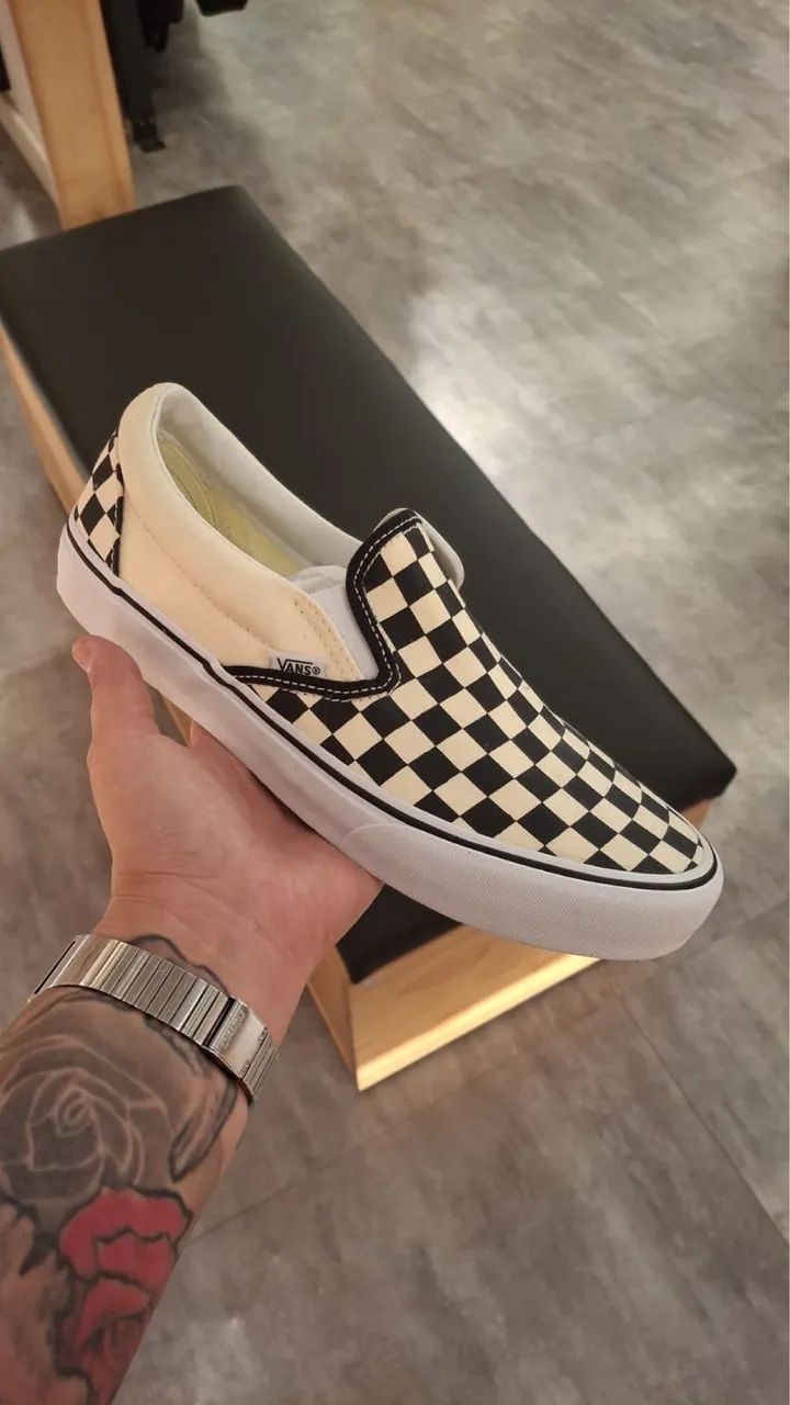 Tênis slip on vans 