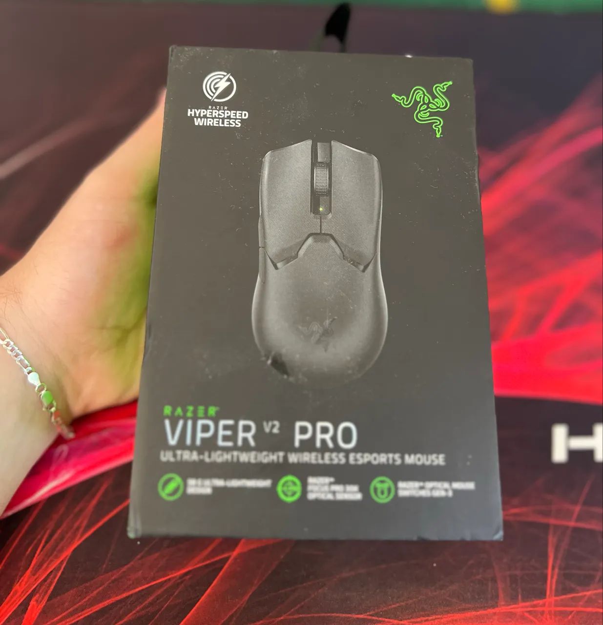 MOUSE RAZER VIPER V2 PRO + DOUNGLE 8K - Periféricos e Acessórios