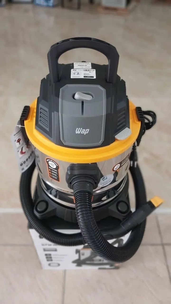Aspirador de pó e água 20L Inox 1900w 220v - Wap(Novo) - Foto 4