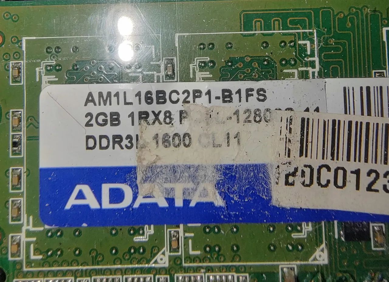 Memória DDR 3 2GB ADATA 1600 - Foto 4