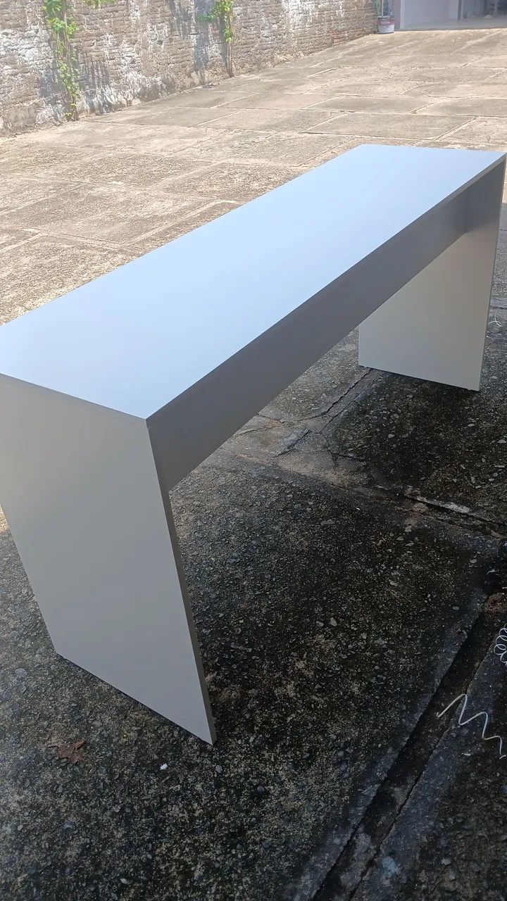 Mesa escrivaninha branca 