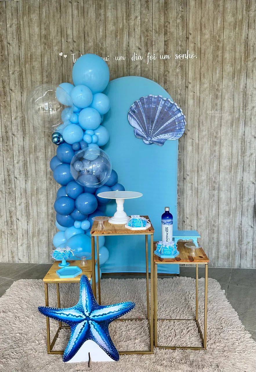 Decoração fundo do mar - Foto 3