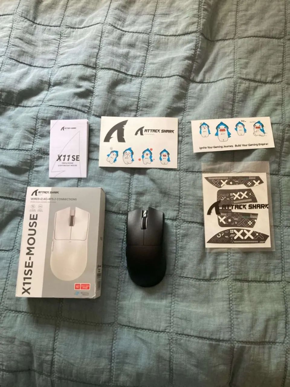 MOUSE GAMER SEM FIO COM BASE - ATTACK SHARK X11428513404985681924