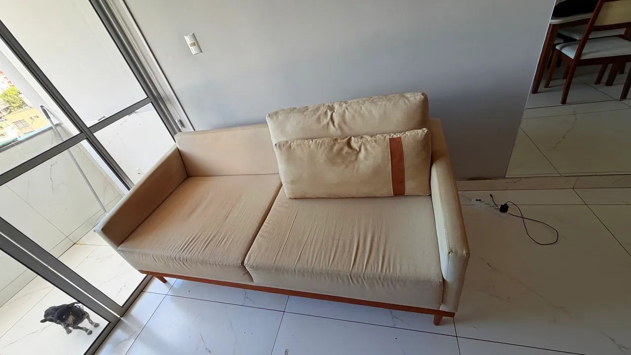 Sofá tecido Acquablock impermeável - Foto 4