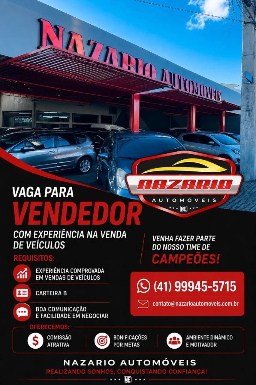 VAGA DE VENDEDOR (A)