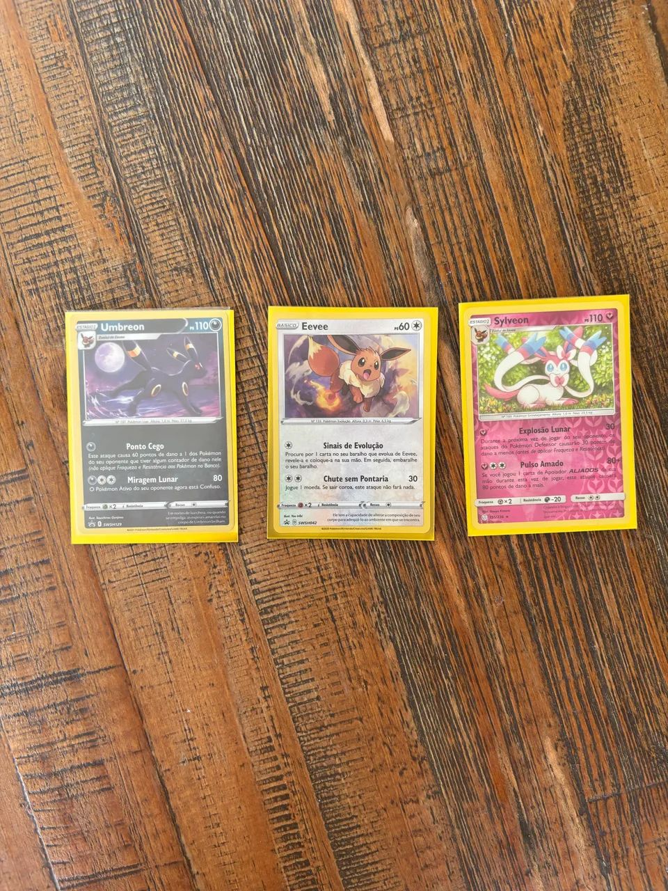 Eevee evoluções 