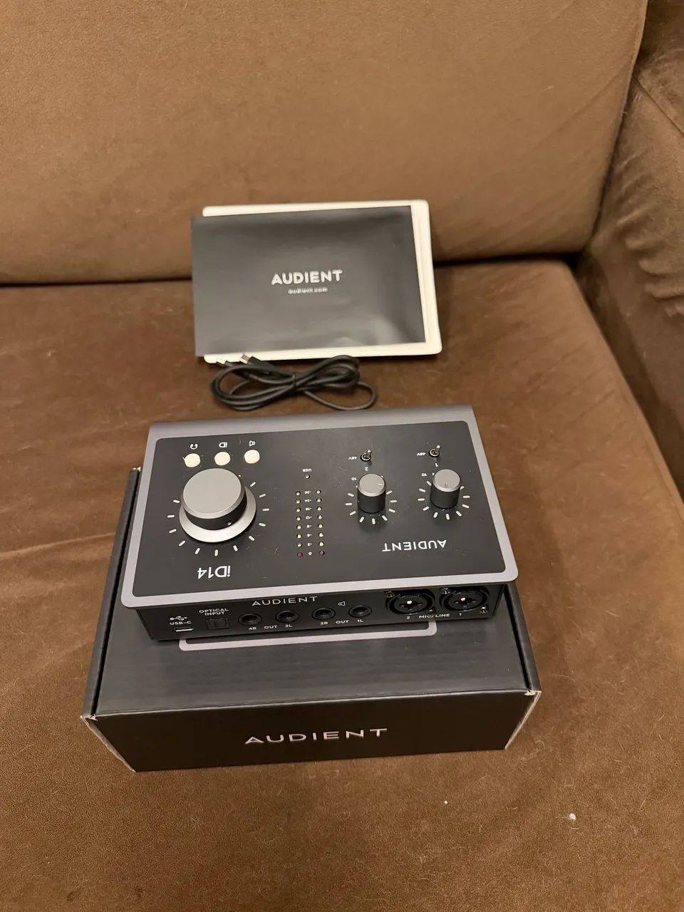 AUDIENT iD14 MKII - ESTADO DE NOVA - Foto 4