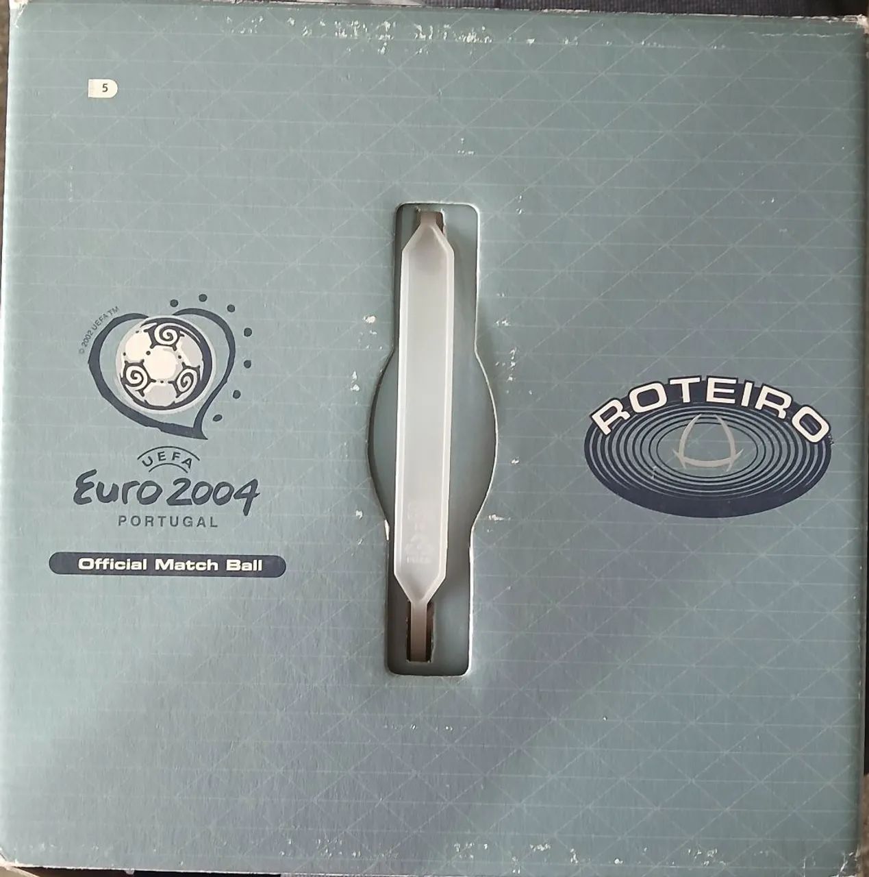 BOLA FUTEBOL ADIDAS ROTEIRO UEFA EUROCOPA 2004 PORTUGAL NOVA NA