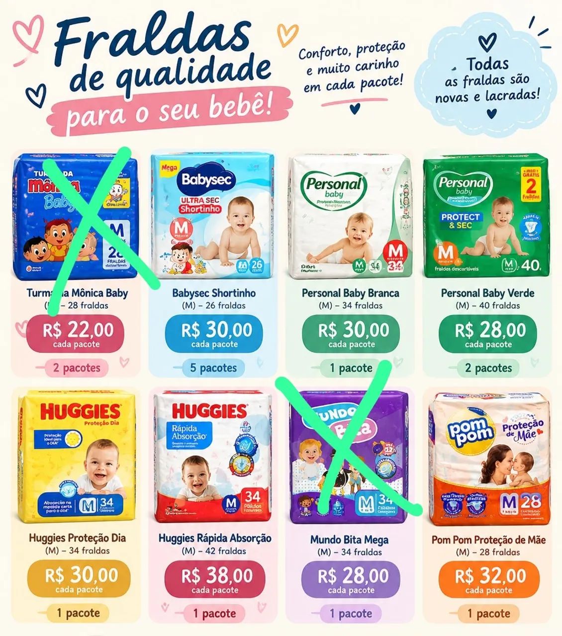 Fraldas M
