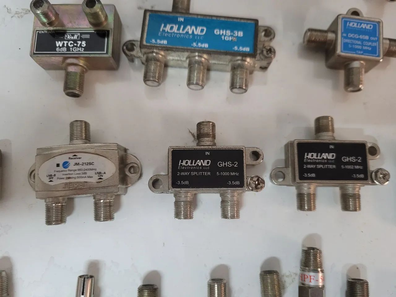 Lote conector divisor para antena tv - Foto 2