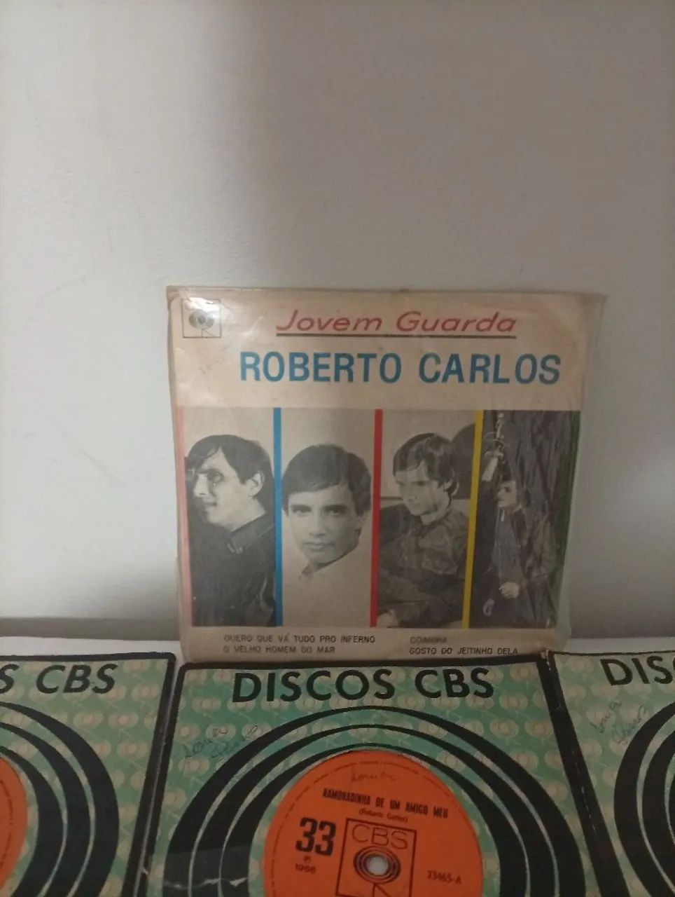 7 Compacto Vinil de Roberto Carlos anos 60  - Foto 5
