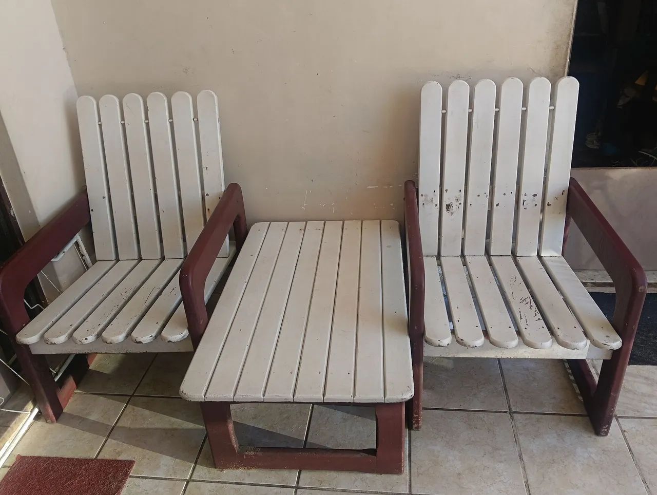 Conjunto de terraço 