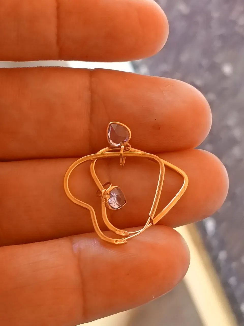 Brinco de ouro 18  - Foto 2
