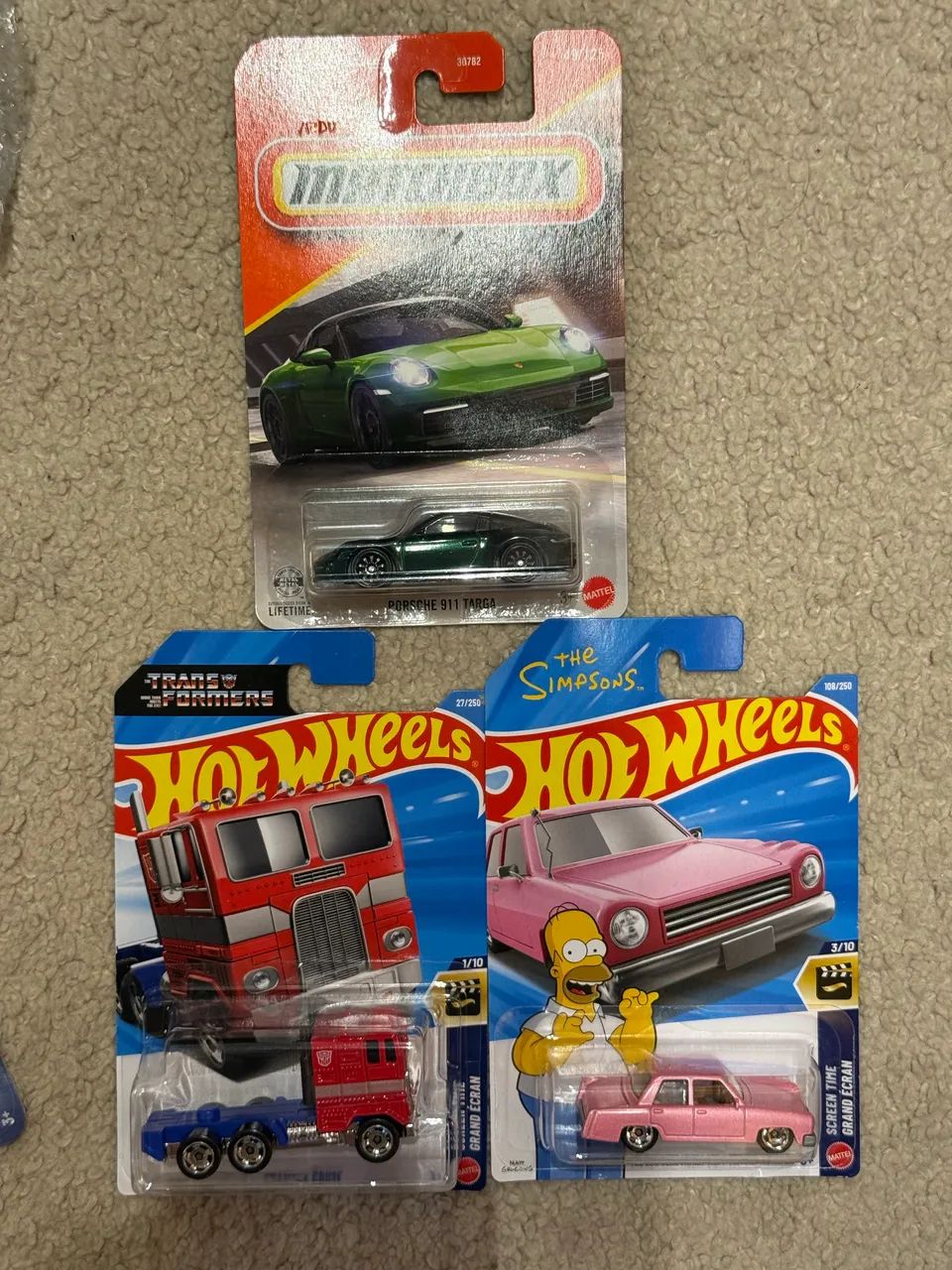 Hot Wheels - 55 mainlines Ferrari / F1
