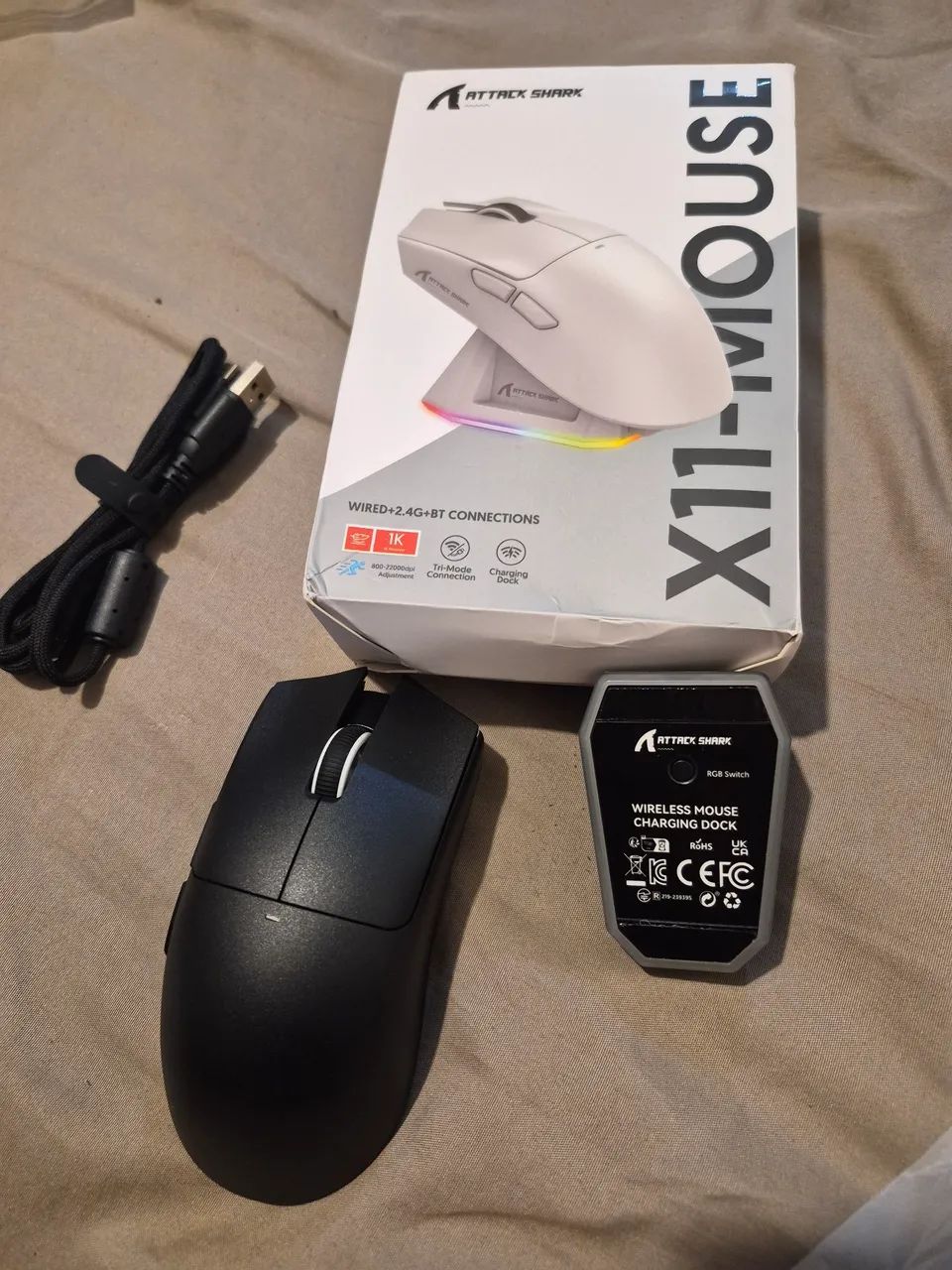 Atack Shark X11 com dock
