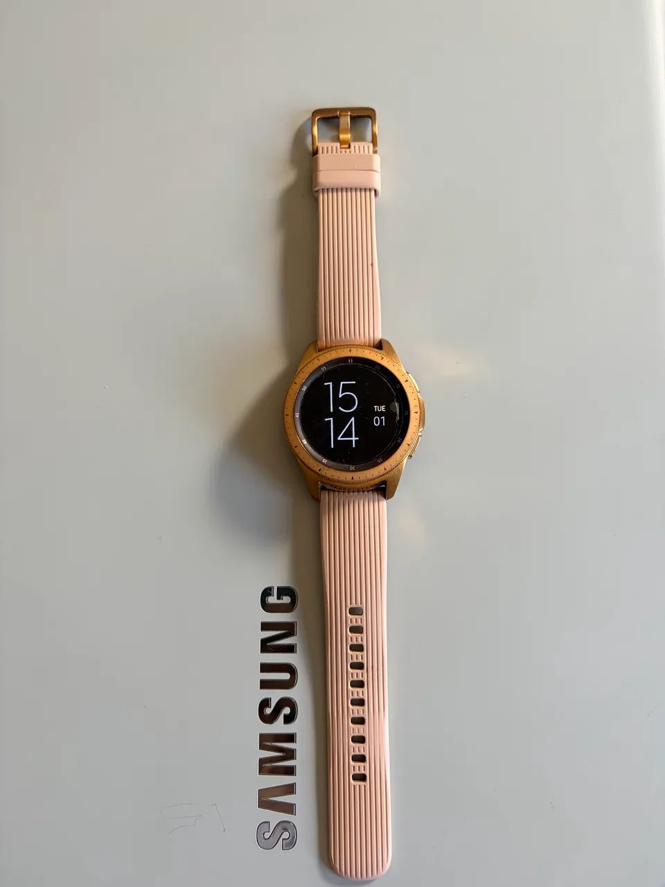 Relógio Samsung dourado - Foto 5
