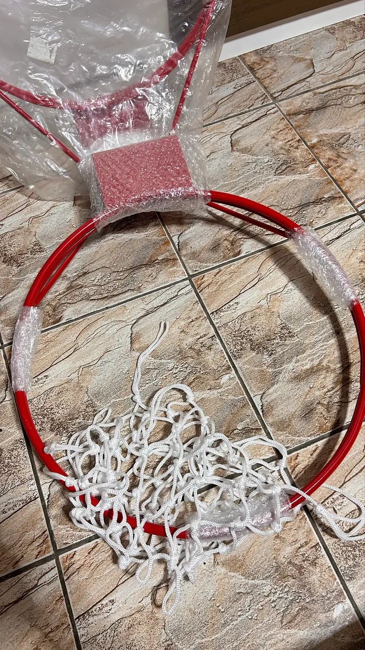 2 Cesta de Basquete Oficial, com Rede - Foto 4