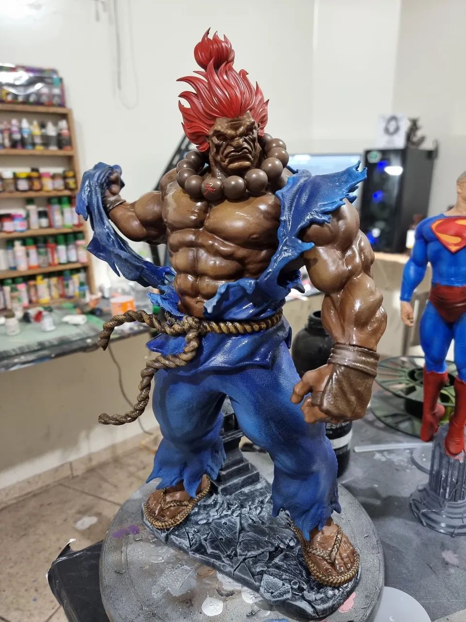 Akuma action figures 3D