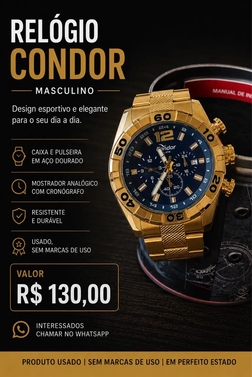 Relógio Masculino 