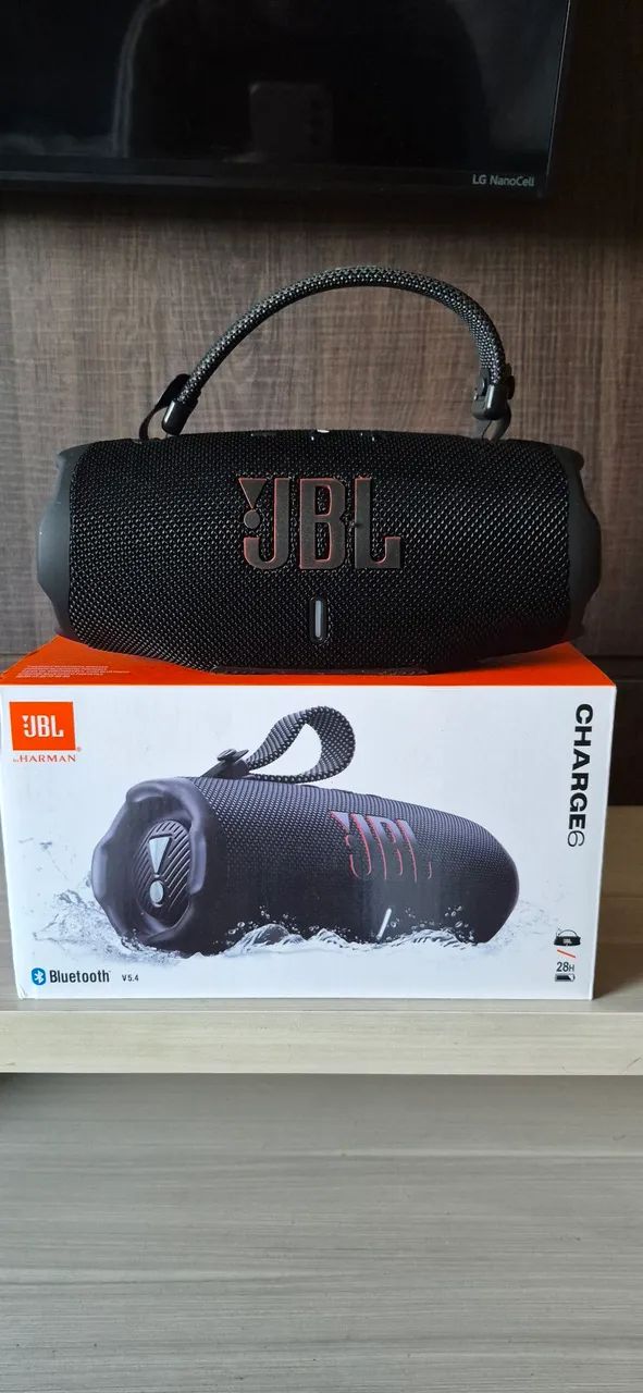 .Caixa de som estilo JBL Charge 6, nova, sem uso e na caixa - Foto 5