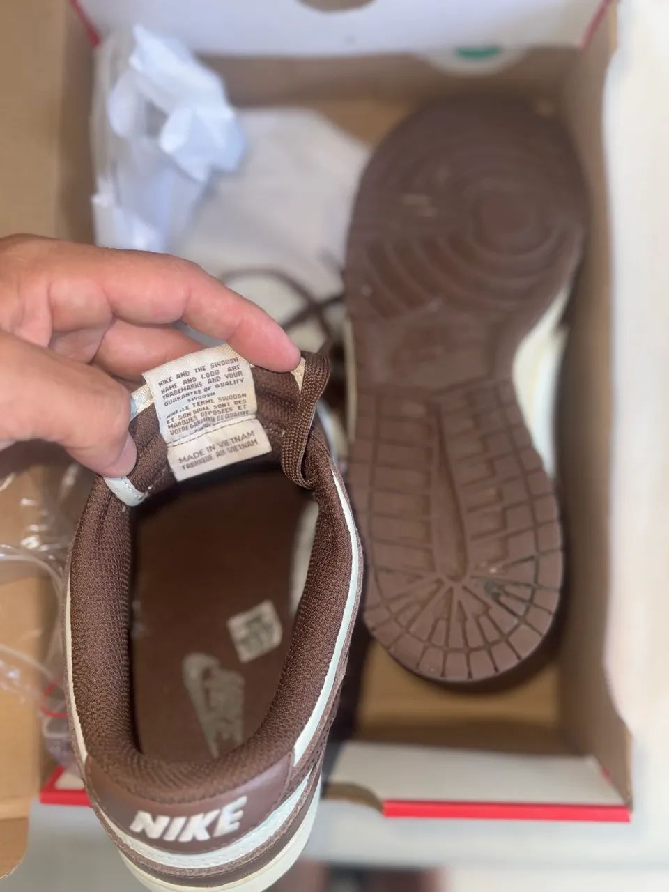 Tênis Nike dunk chocolate  - Foto 4