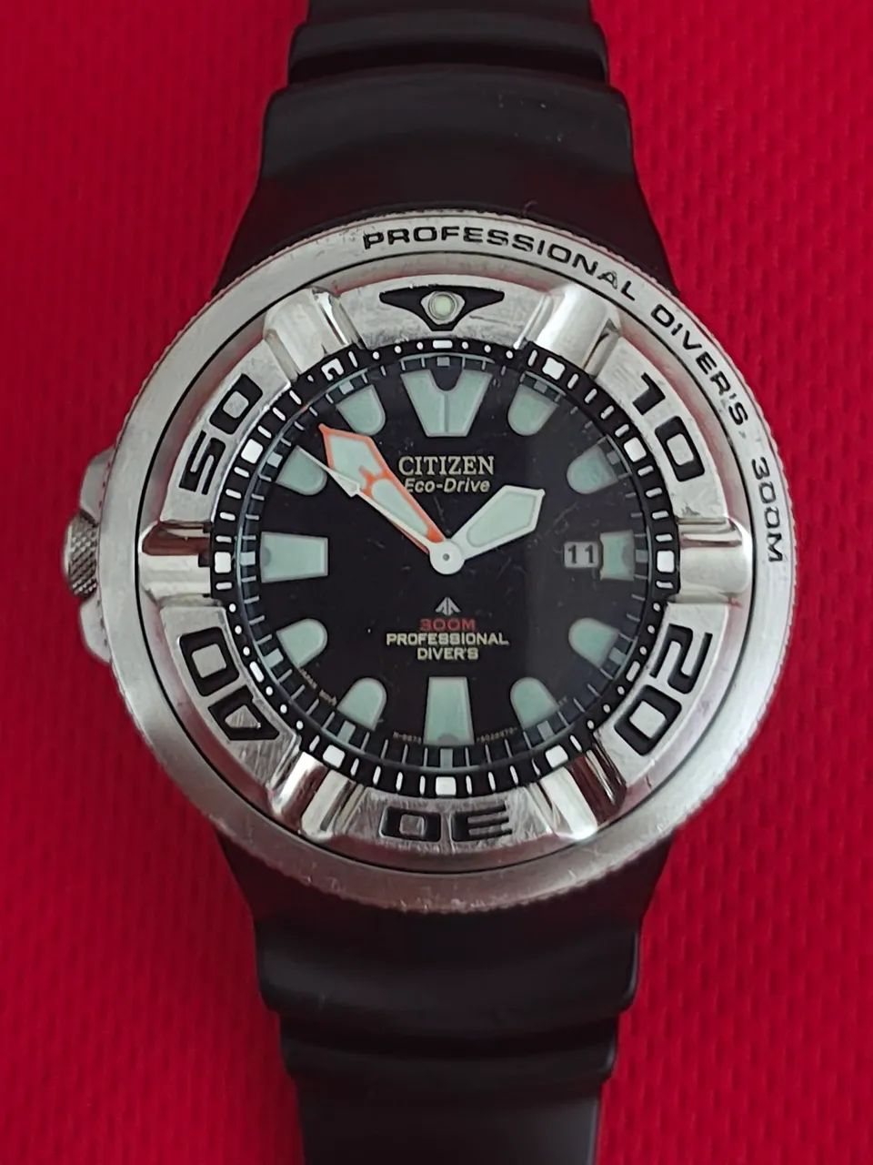 Relogio Citizen AquaLand Eco-Drive Professional Diver 300M Ecozilla - Foto 5