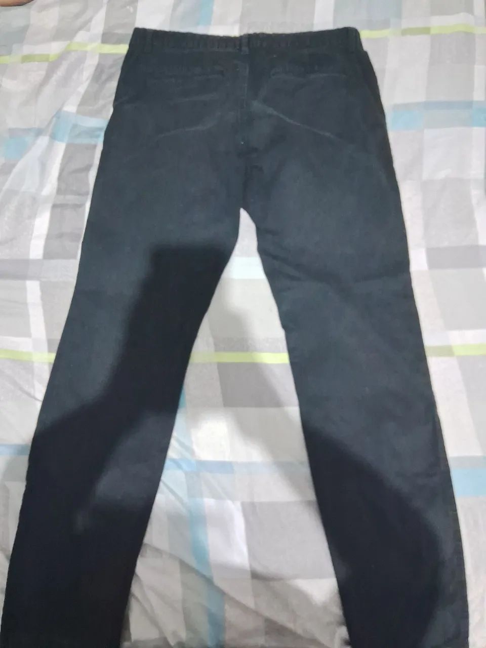 Calça Slim Preta tamanho 40 - Foto 2