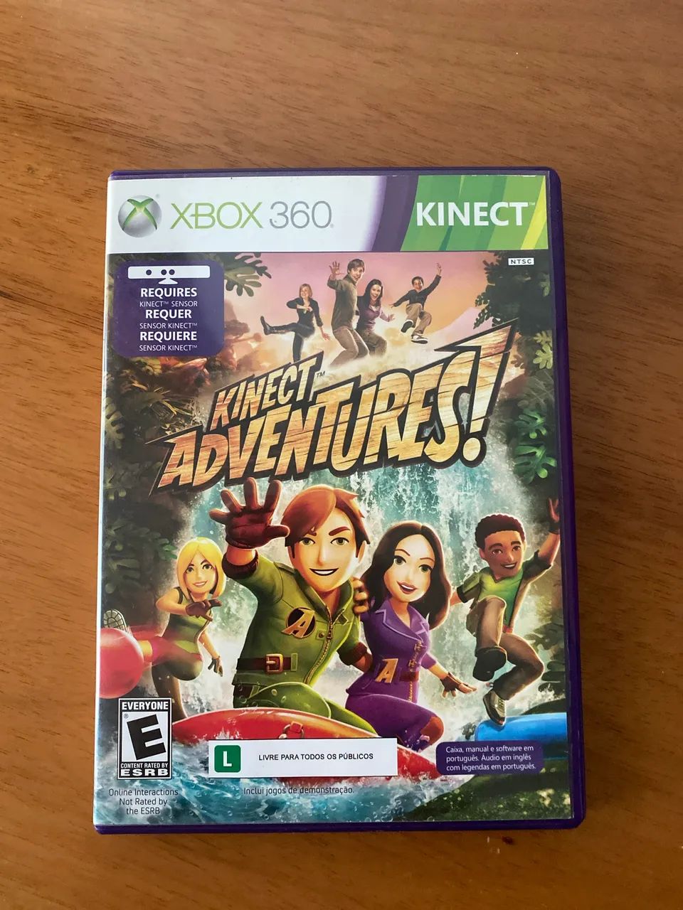Jogo Kinect Adventures XBOX 360