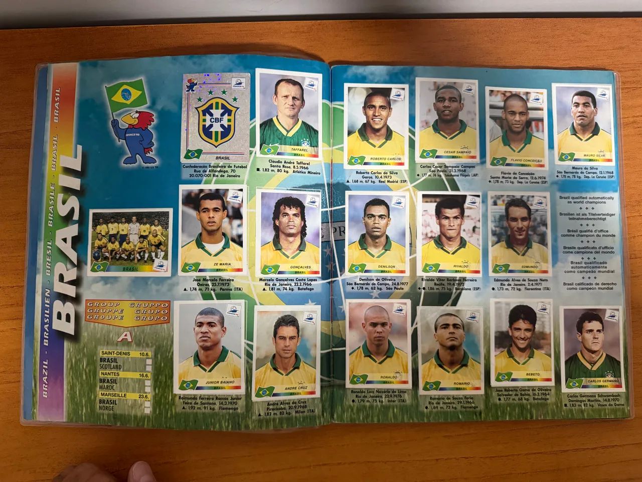 Álbum Copa 1998 - Foto 2