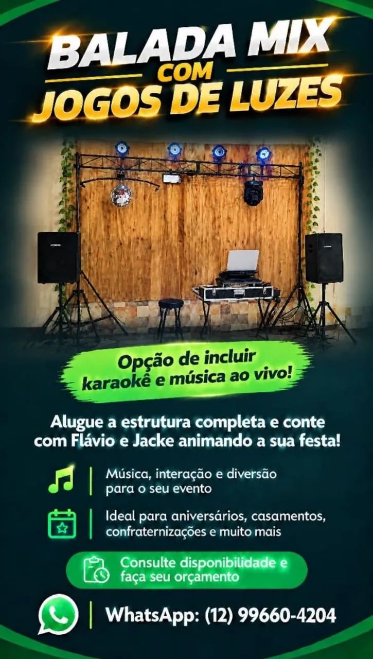 Jogo de luzes e Balada do seu gosto  - Foto 4