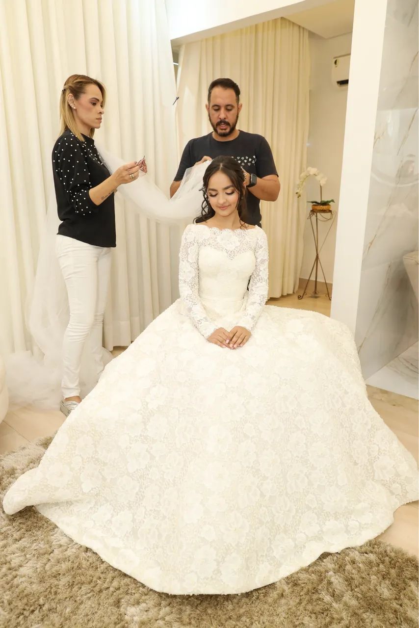 VESTIDO DE NOIVA A VENDA  - Foto 4