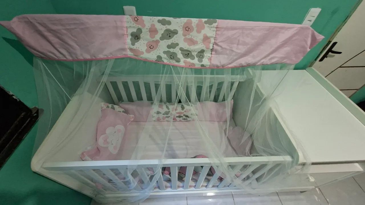 Berço com c ômoda acoplada ? - Foto 2