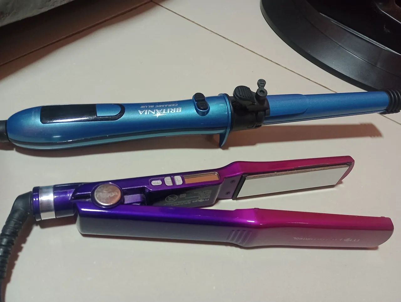 Prancha e babyliss profissional 