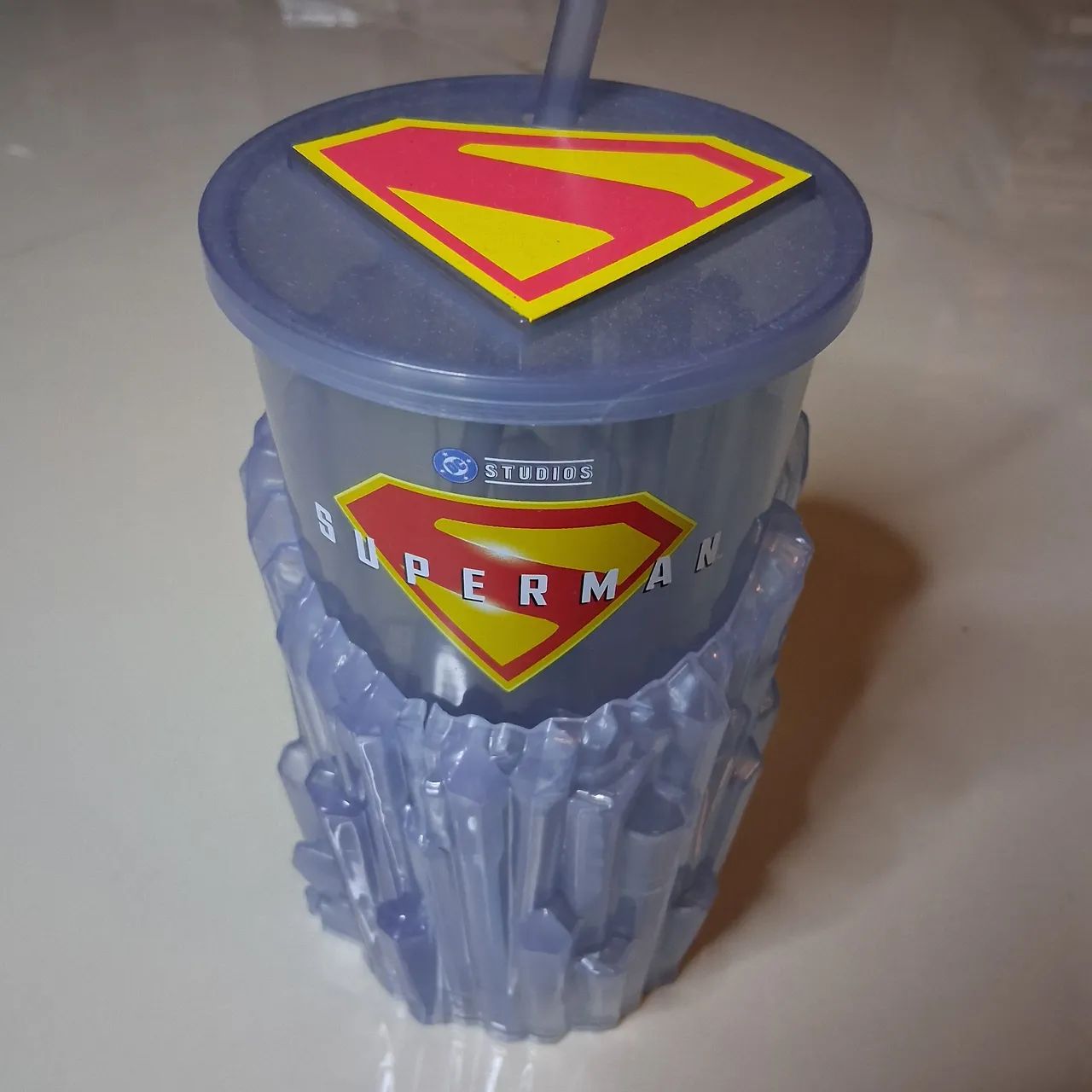 Copo Superman Cinemark Oficial com LED