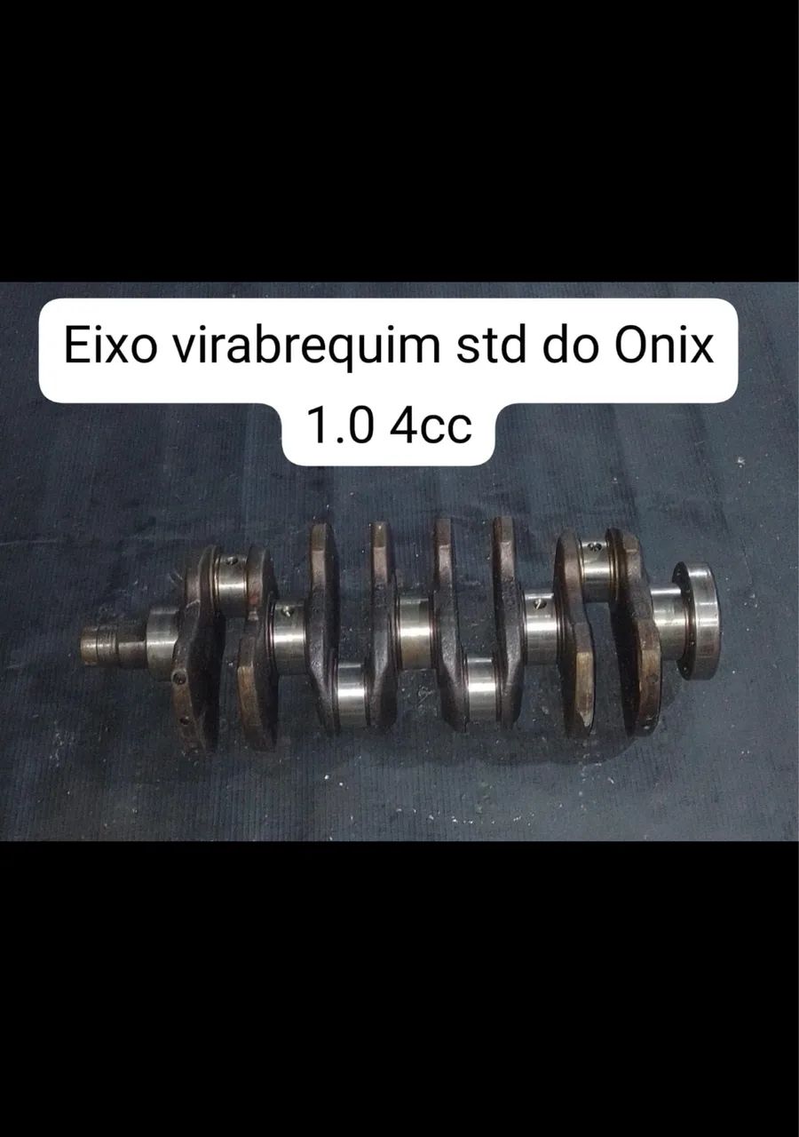 Eixo virabrequim Onix 1.0 4cc