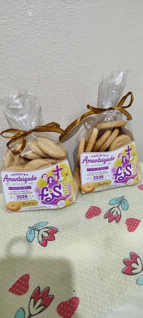Biscoitos amanteigados caseiros  - Foto 4