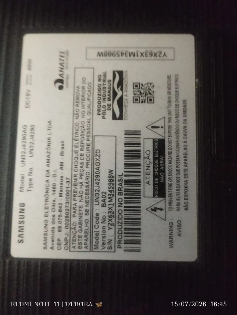 tv smartv Samsung 32 pol - Foto 2