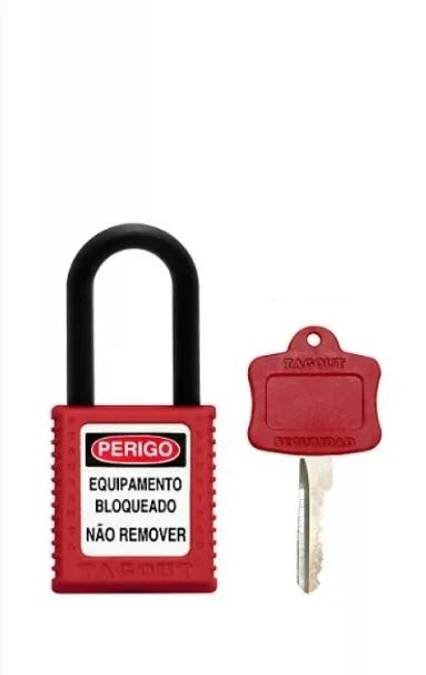 Kit Bloqueio Disjuntor Motor Din Nema Caixa Moldada Nr10 TAGOUT - Foto 2
