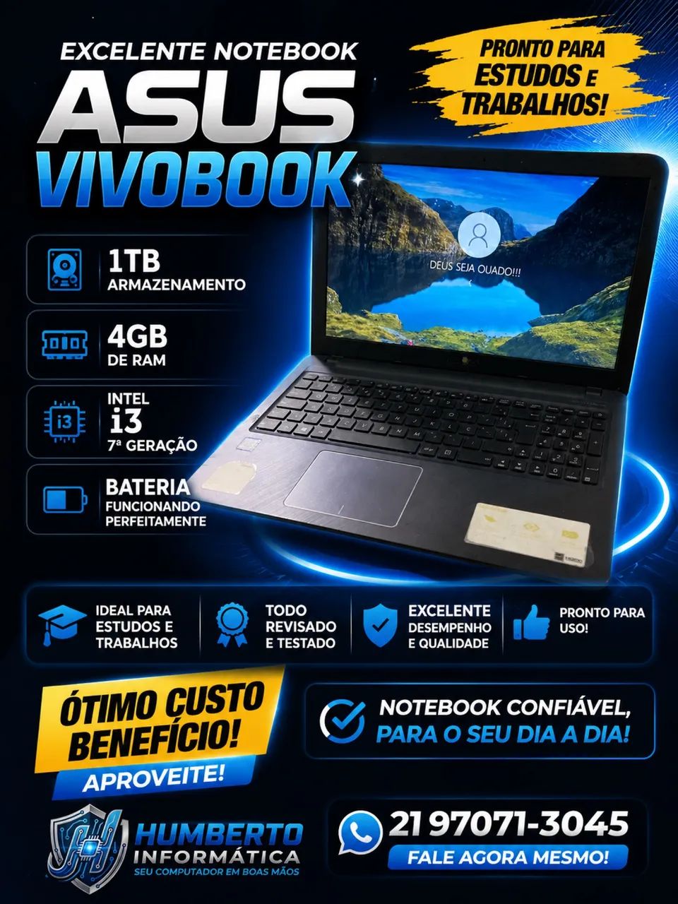 Notebook Asus vivobook
