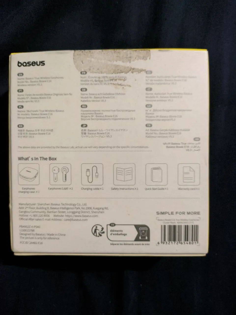 Fone Bluetooth Baseus Bowie E16 - Foto 5