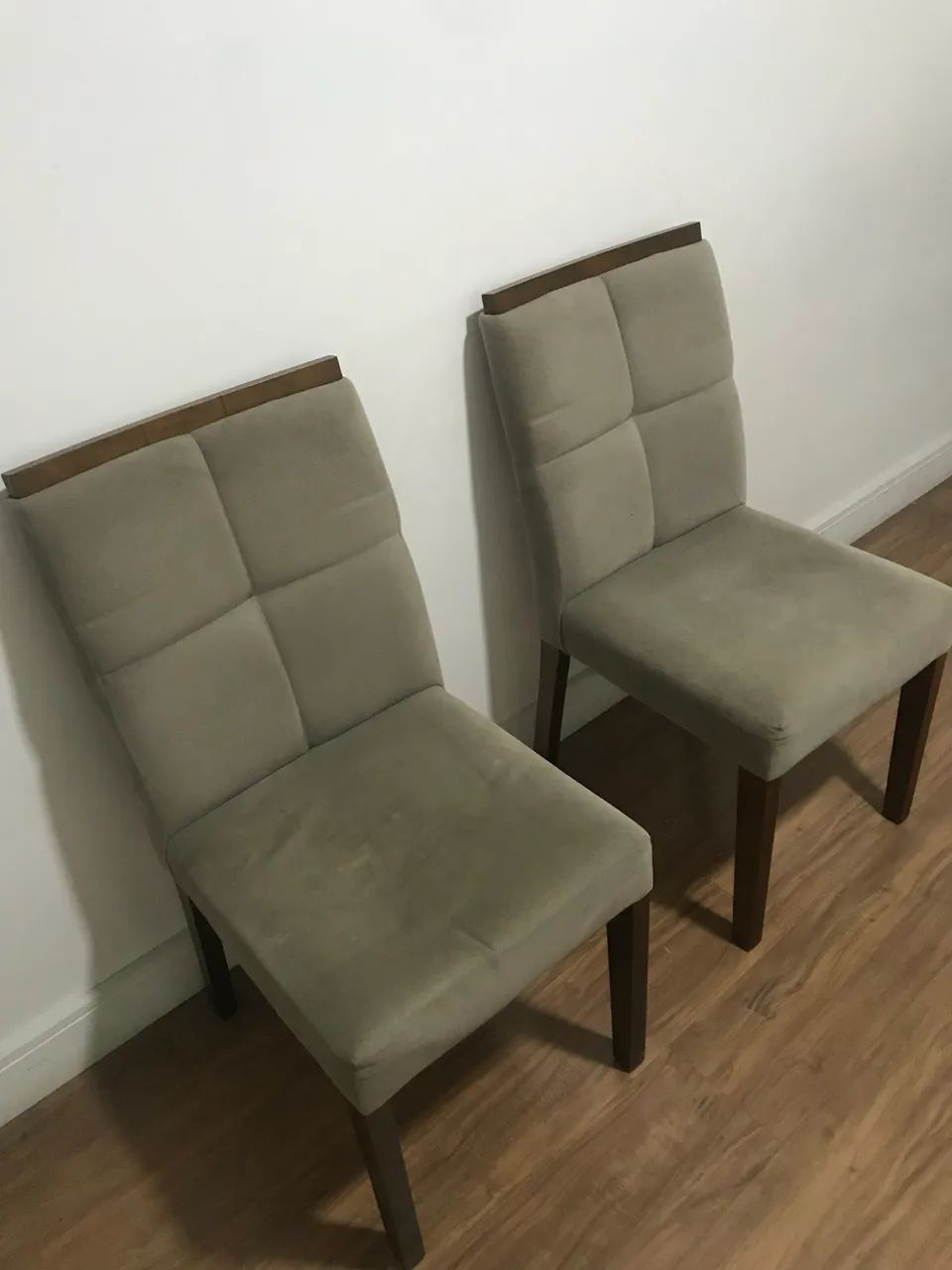 Cadeiras de Jantar Estofadas e Elegantes  - Foto 5