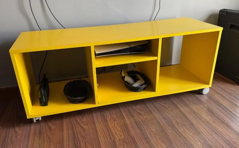 RACK LAQUEADO AMARELO (C042) - Foto 2