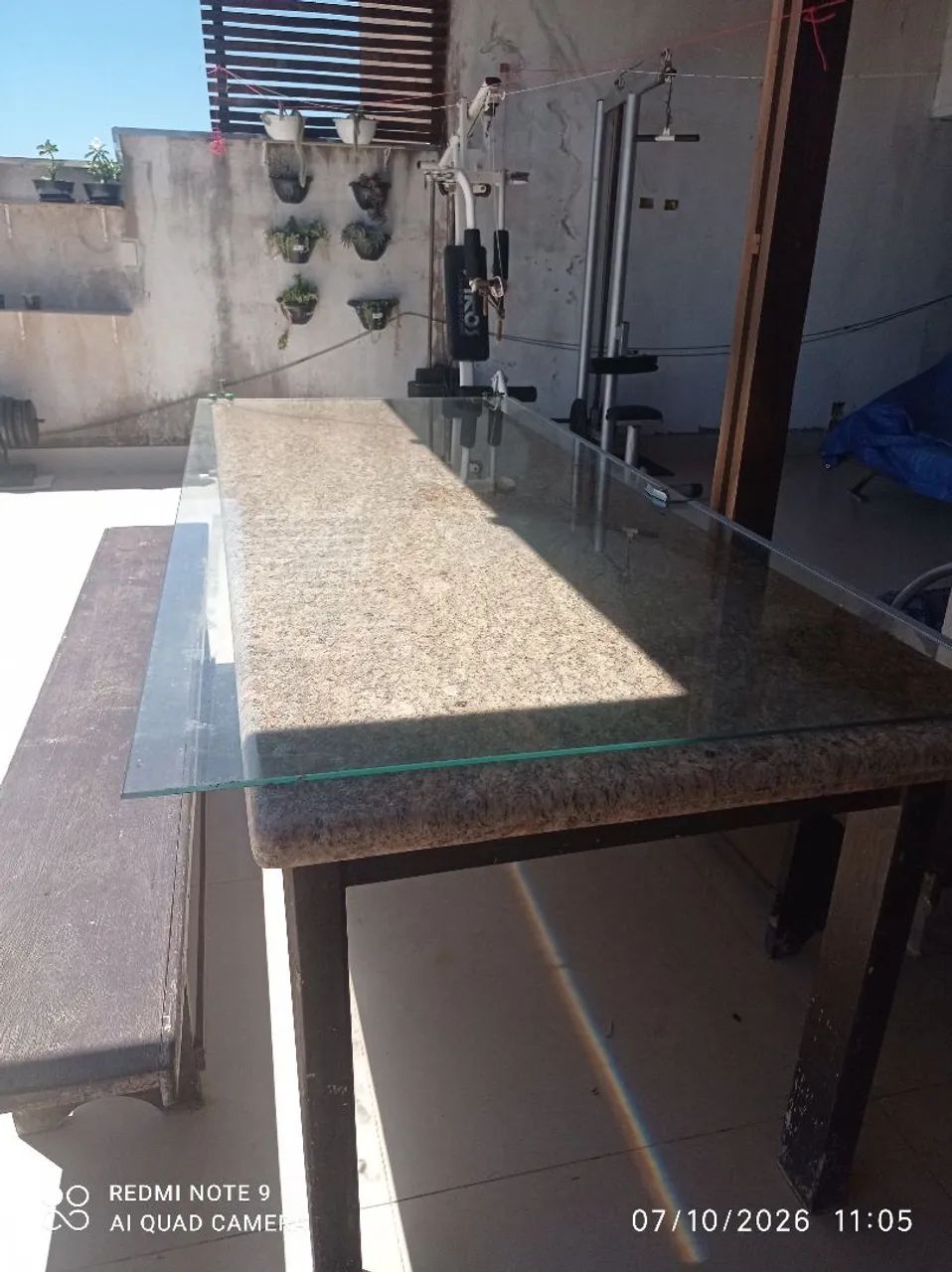Vendo mesa granito 