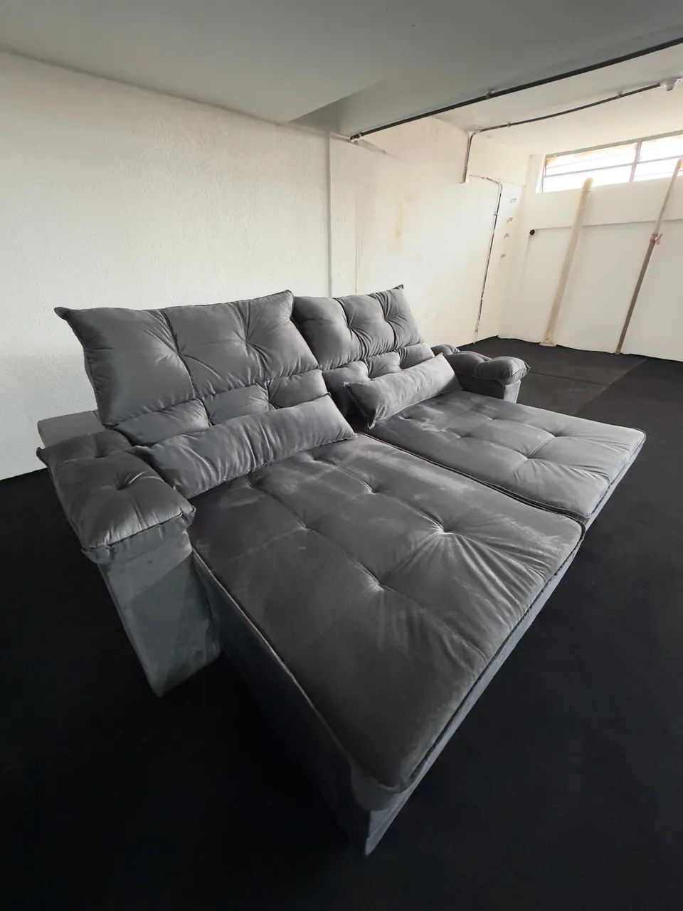 Retractable and Reclining Sofa - New422082032876267521