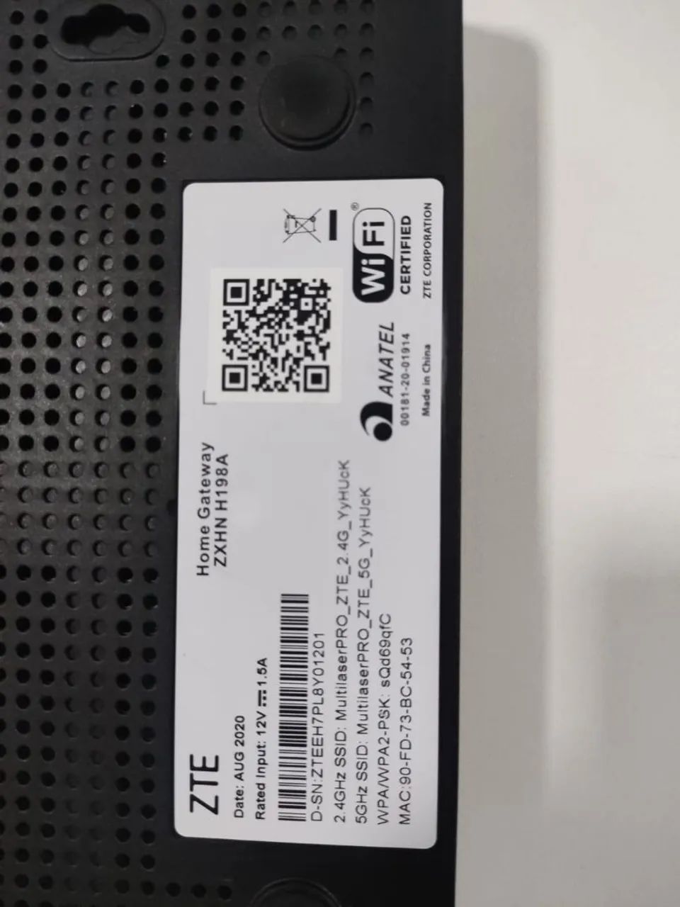 Lote 100 unidades - roteador zte H198A sem fontes - Foto 2