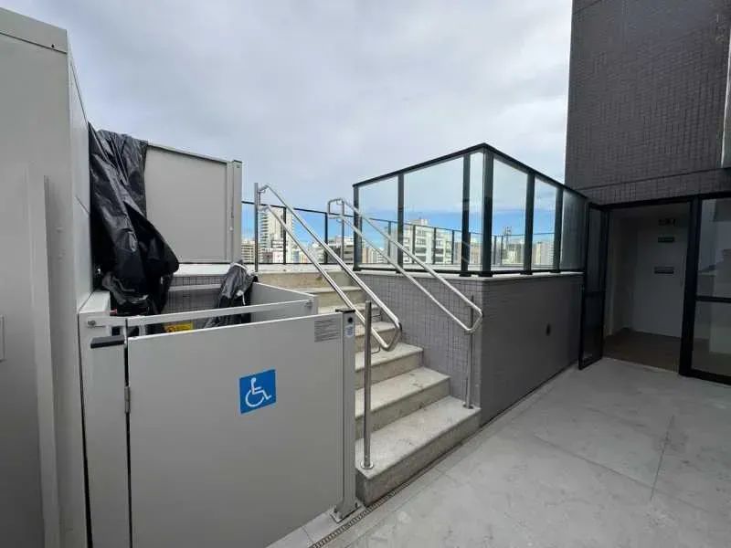 Excelente apartamento tipo studio na pituba com vista mar - Foto 5