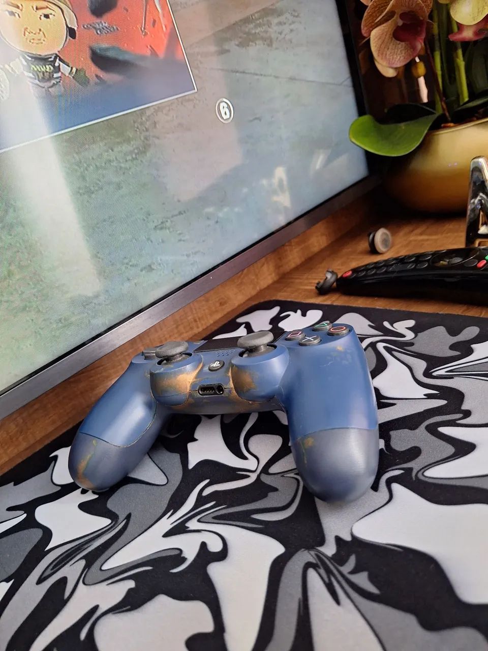 Dualshock 4 PS4 - AZUL - Foto 2