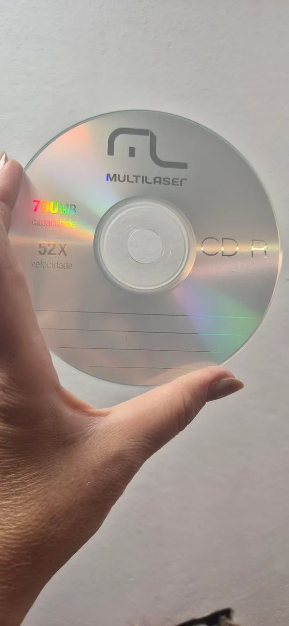 Cd's regravaveis novos CD-R - Foto 2
