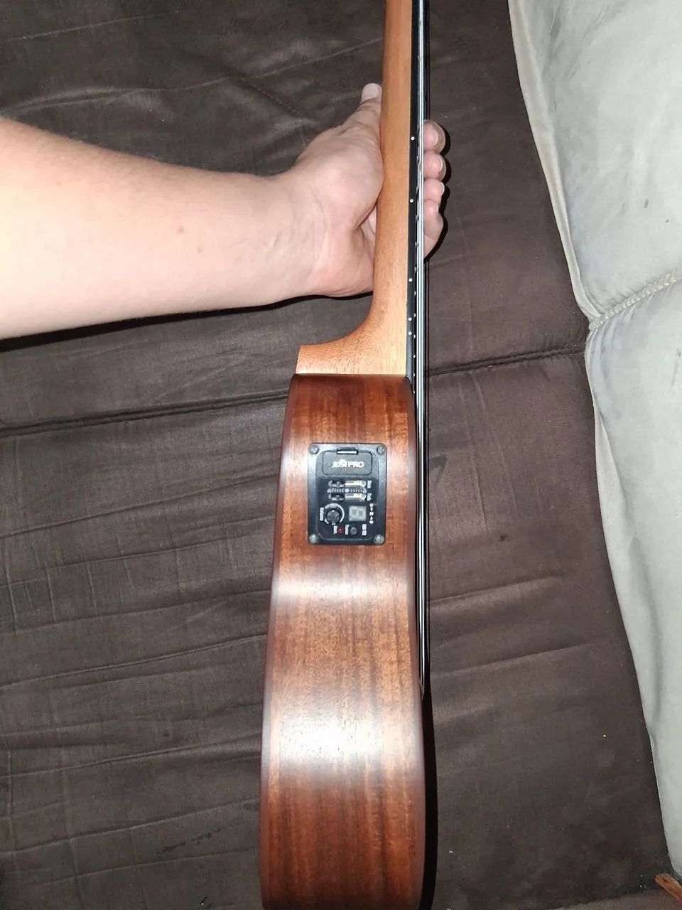 Ukulele Soprano Kalani Maori Koa 21 Polegadas Cor Marrom com Bag - Foto 3